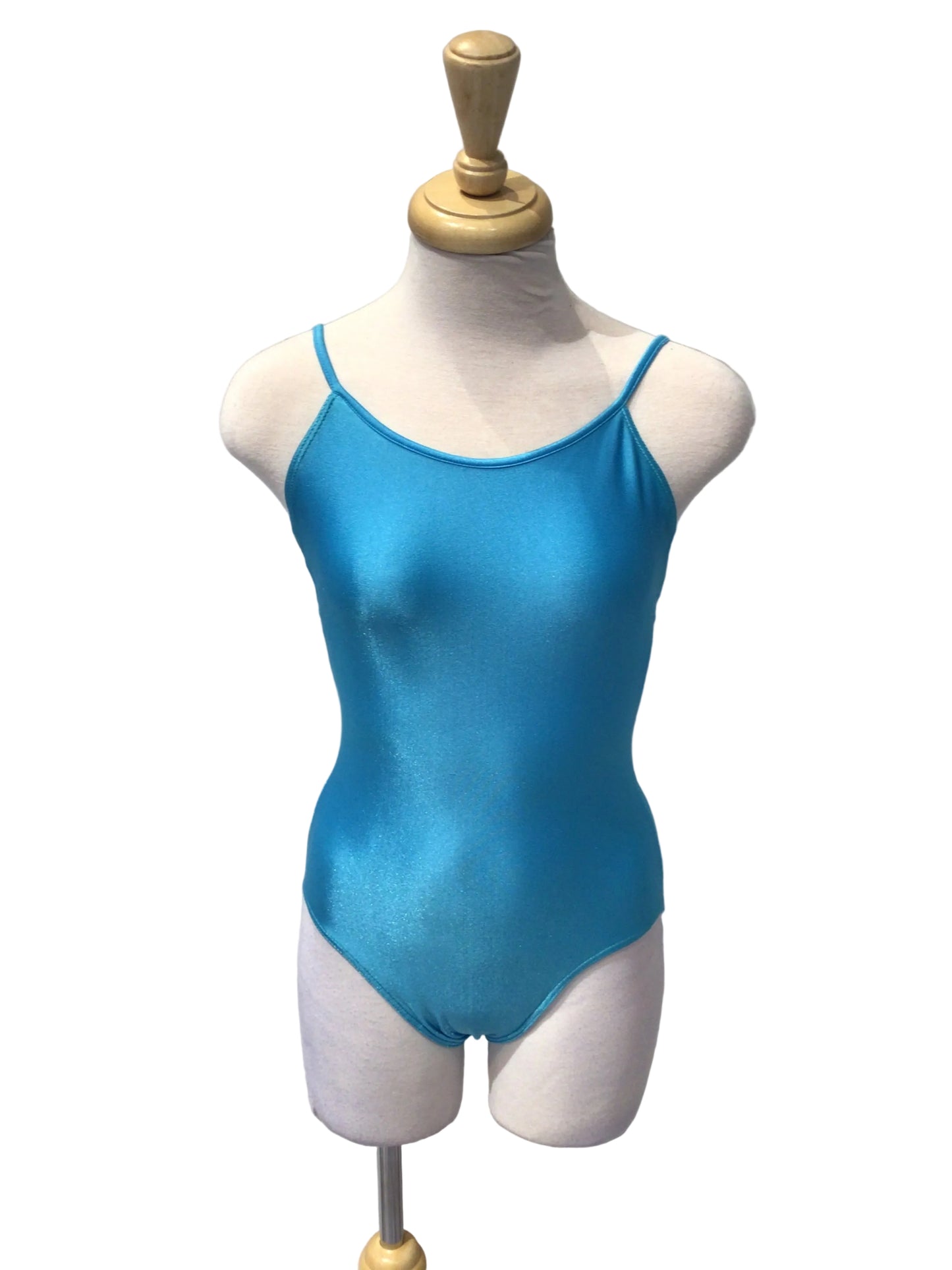 Light Teal Spaghetti Strap Bodysuit