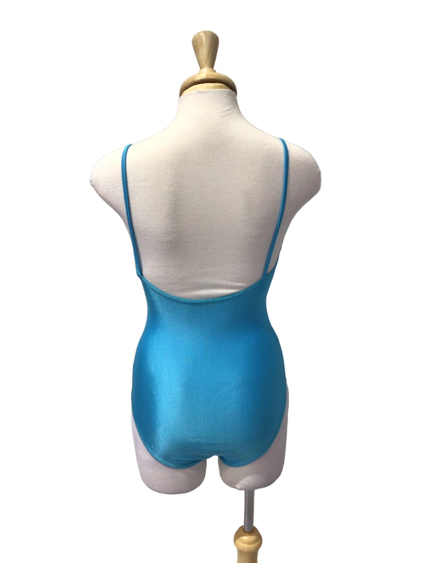 Light Teal Spaghetti Strap Bodysuit
