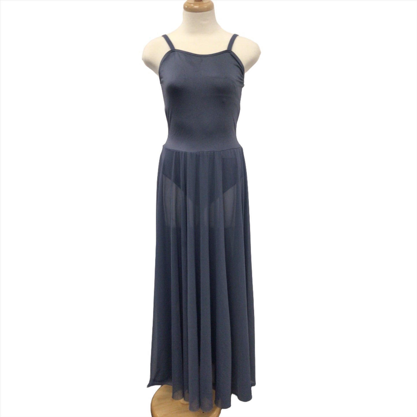 Muted Blue Lyrical Dress