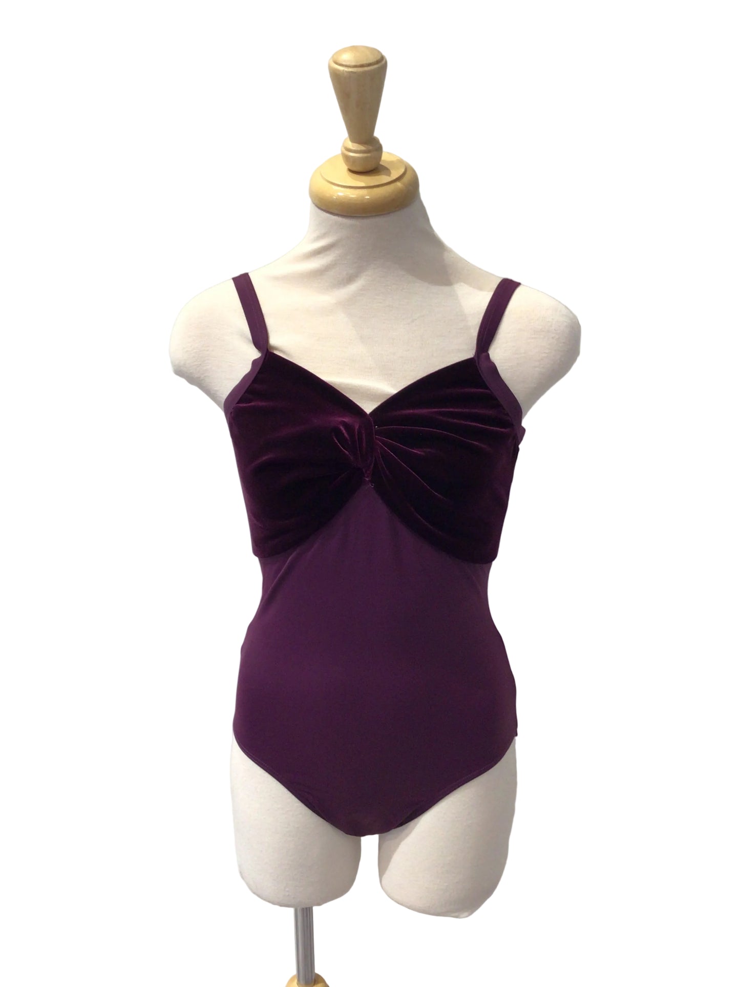 Plum Velvet Bodysuit