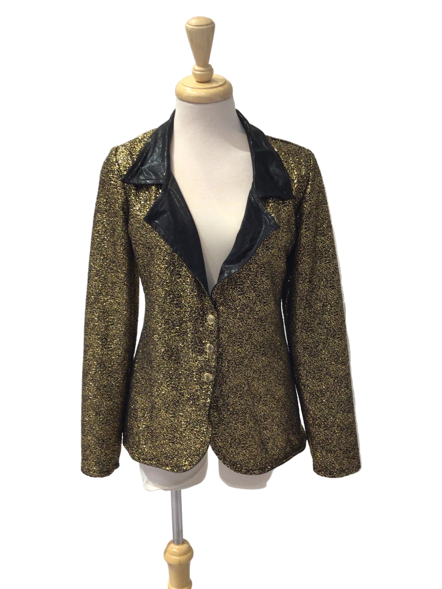Shiny Gold Blazer
