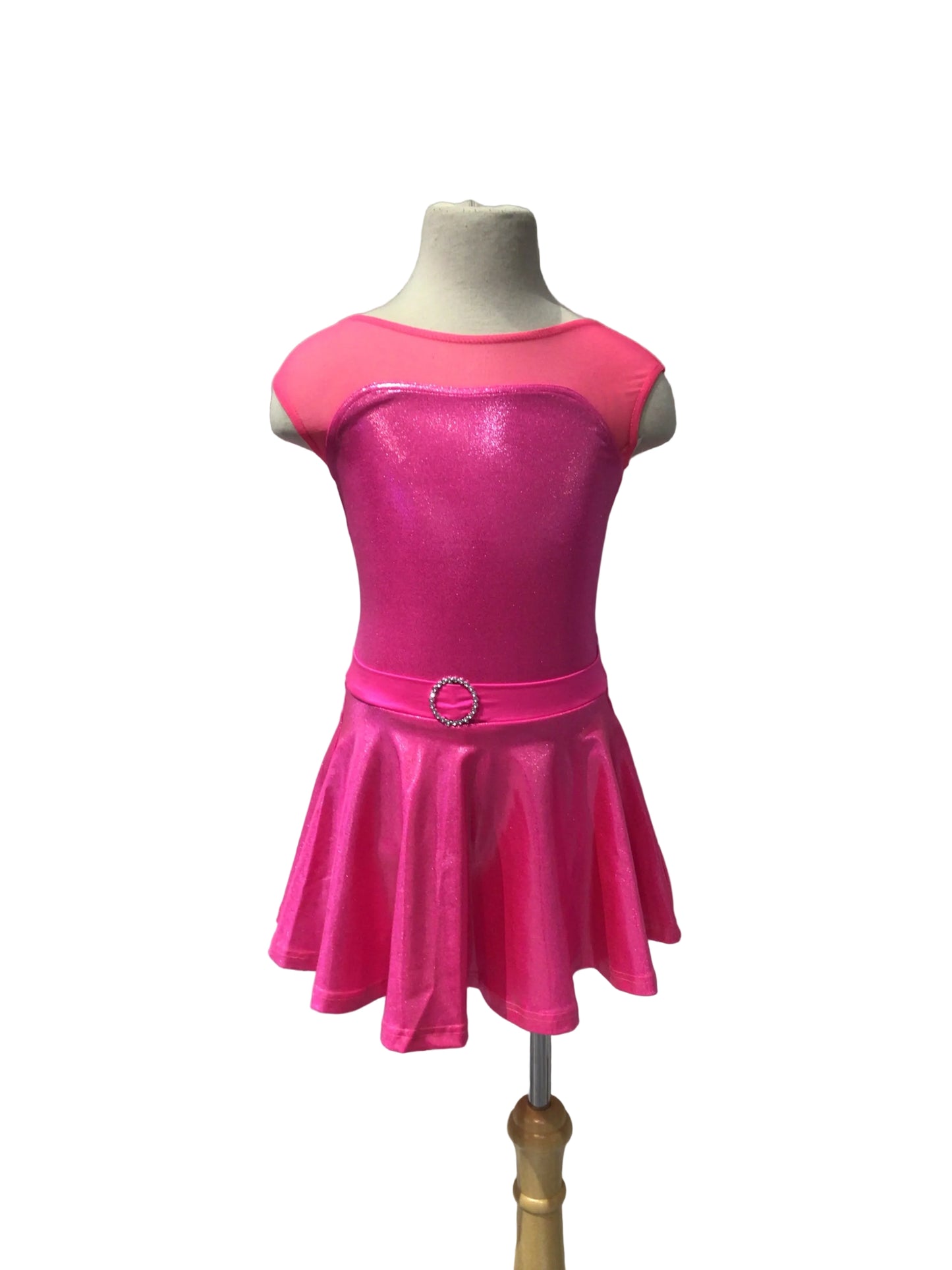 Shiny Bright Pink Jazz Dres