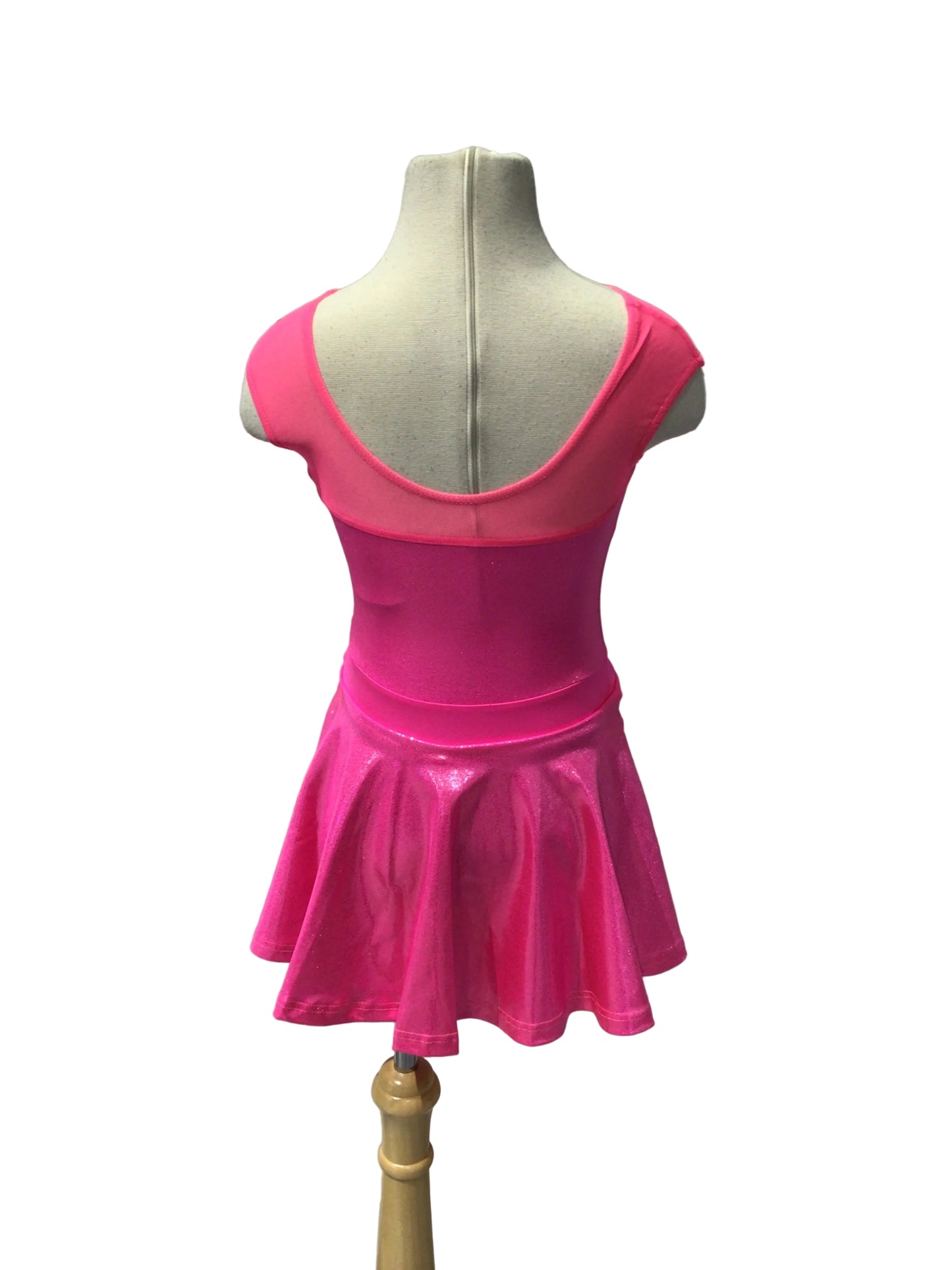 Shiny Bright Pink Jazz Dres