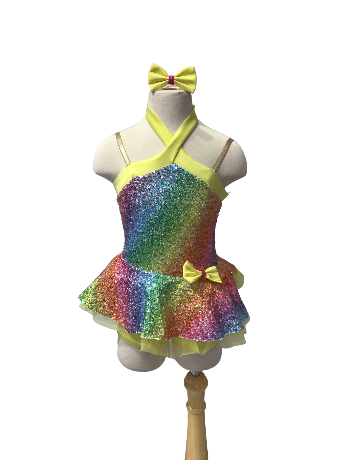 Rainbow Sparkle Jazz Dress