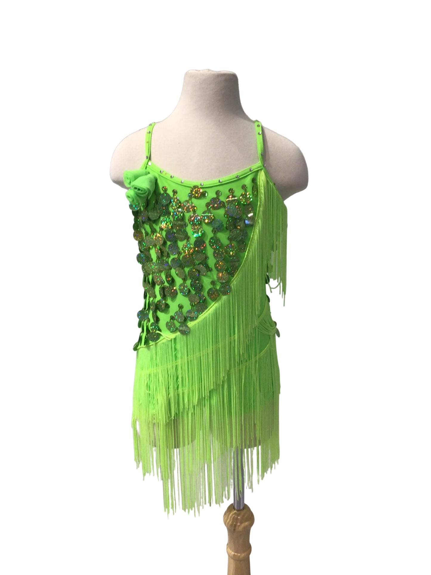Neon Green Fringe Jazz