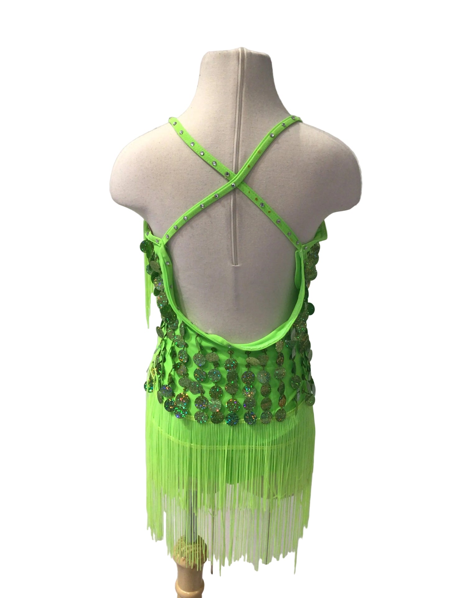 Neon Green Fringe Jazz