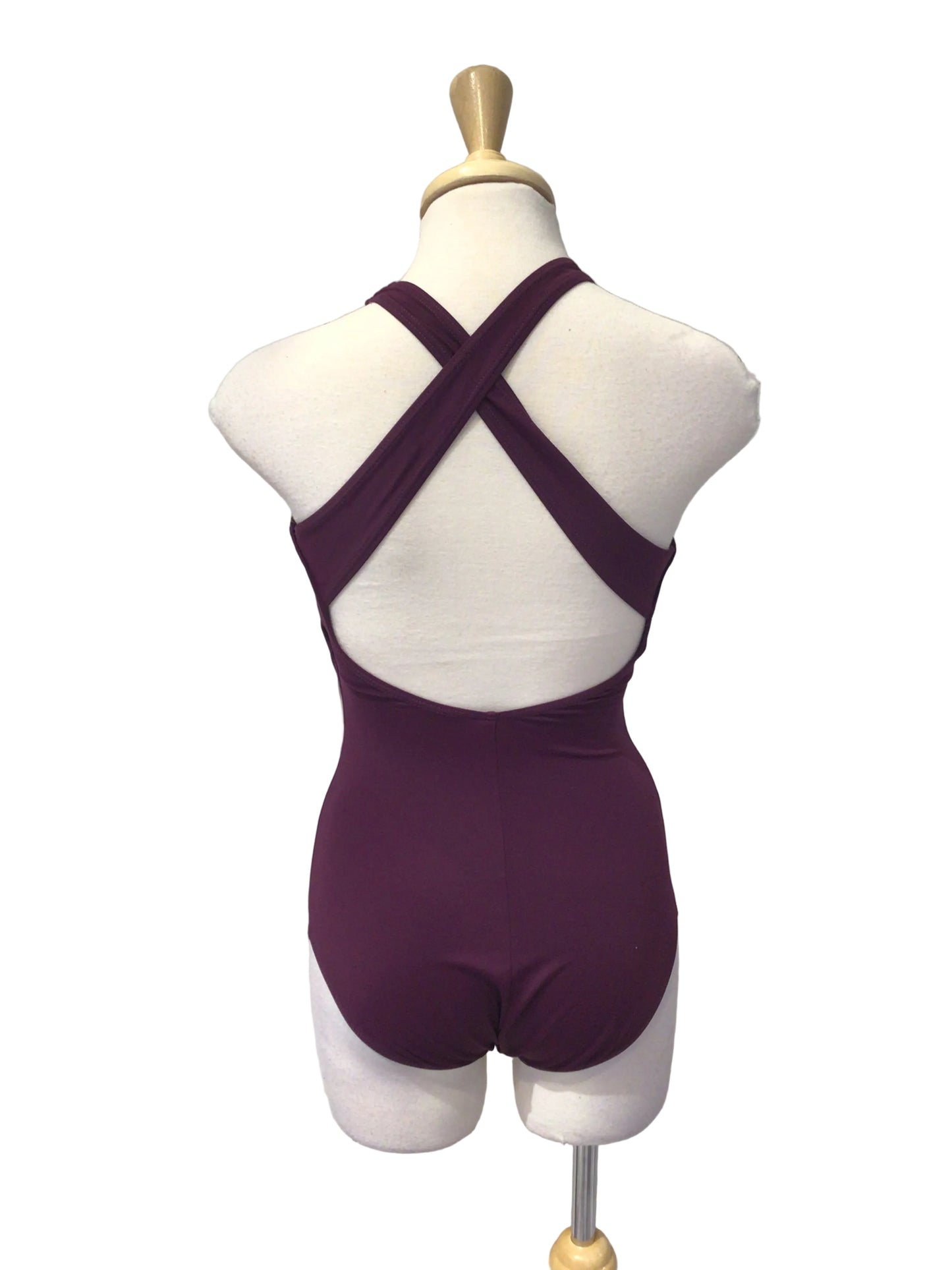 Plum High Neck Bodysuit
