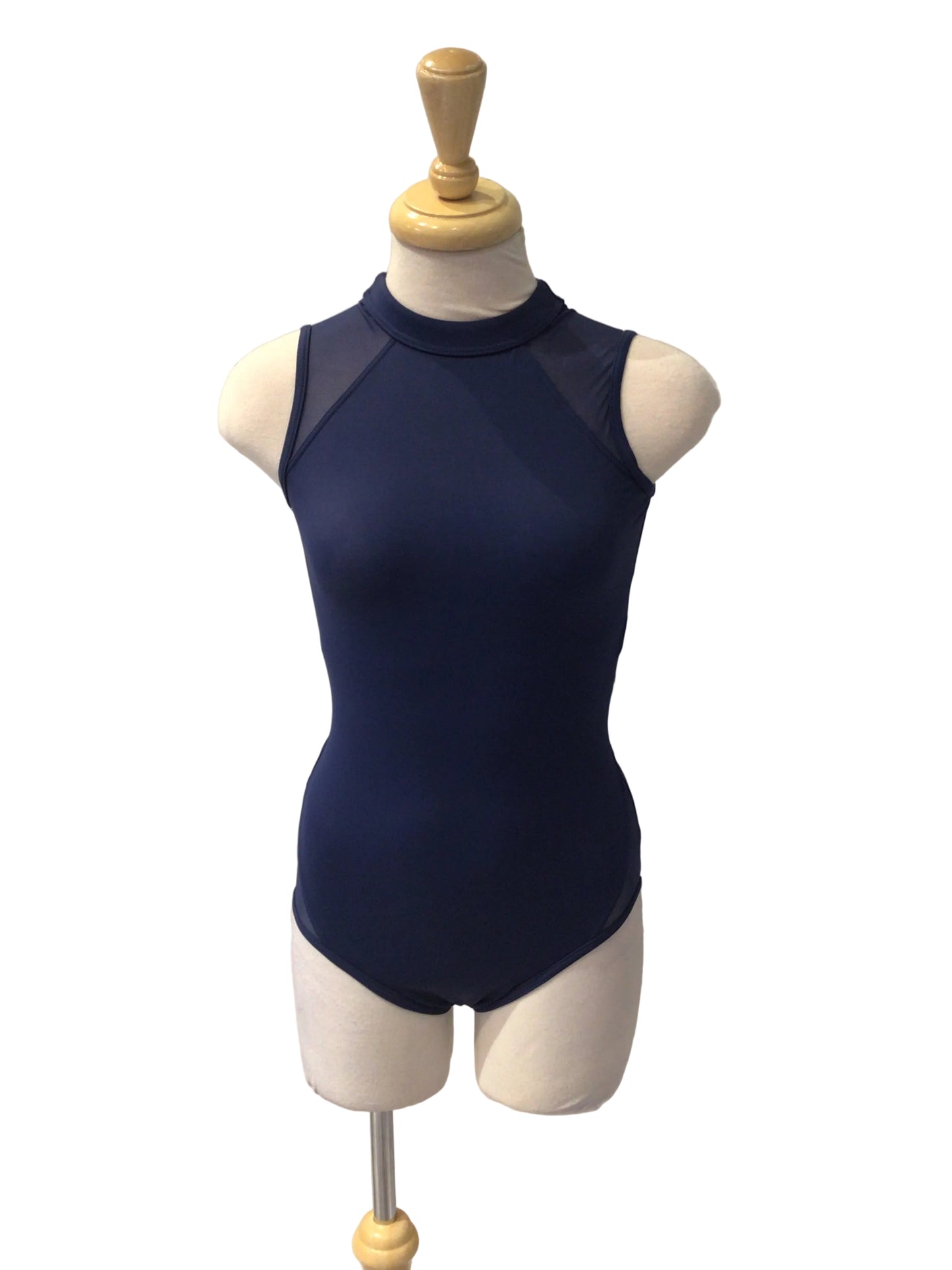 Navy High Neck Bodysuit