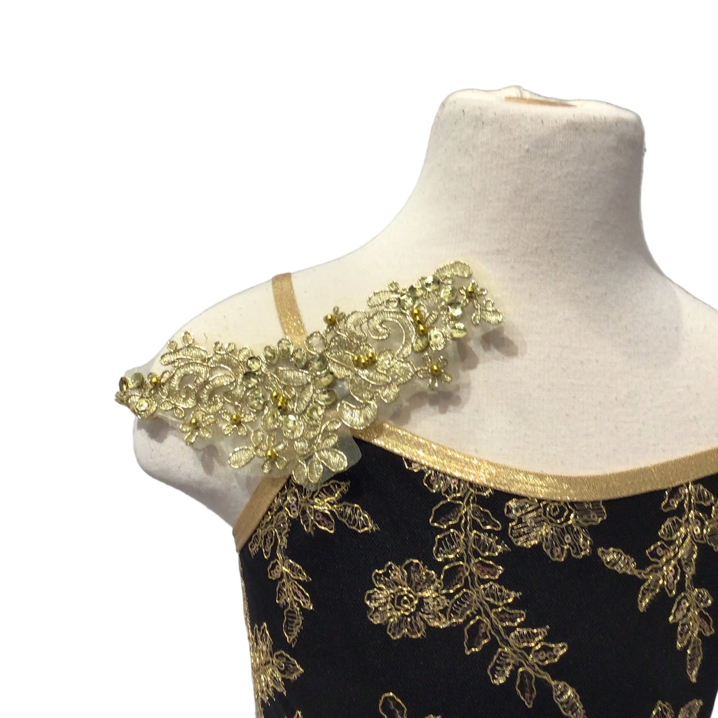 Black and Gold Tutu Ballet