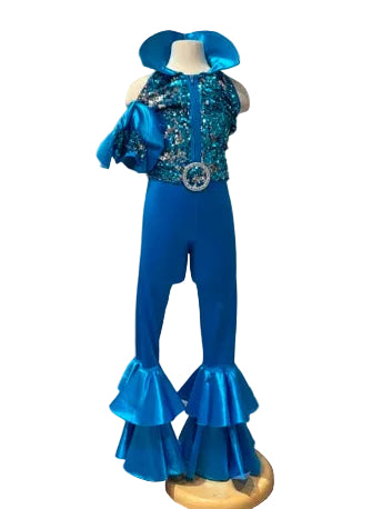 Blue Disco Costume