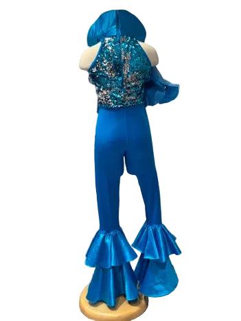 Blue Disco Costume