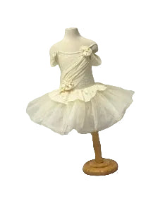 Cream Flower Tutu