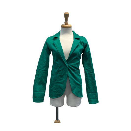 Green Stretchy Dance Jacket