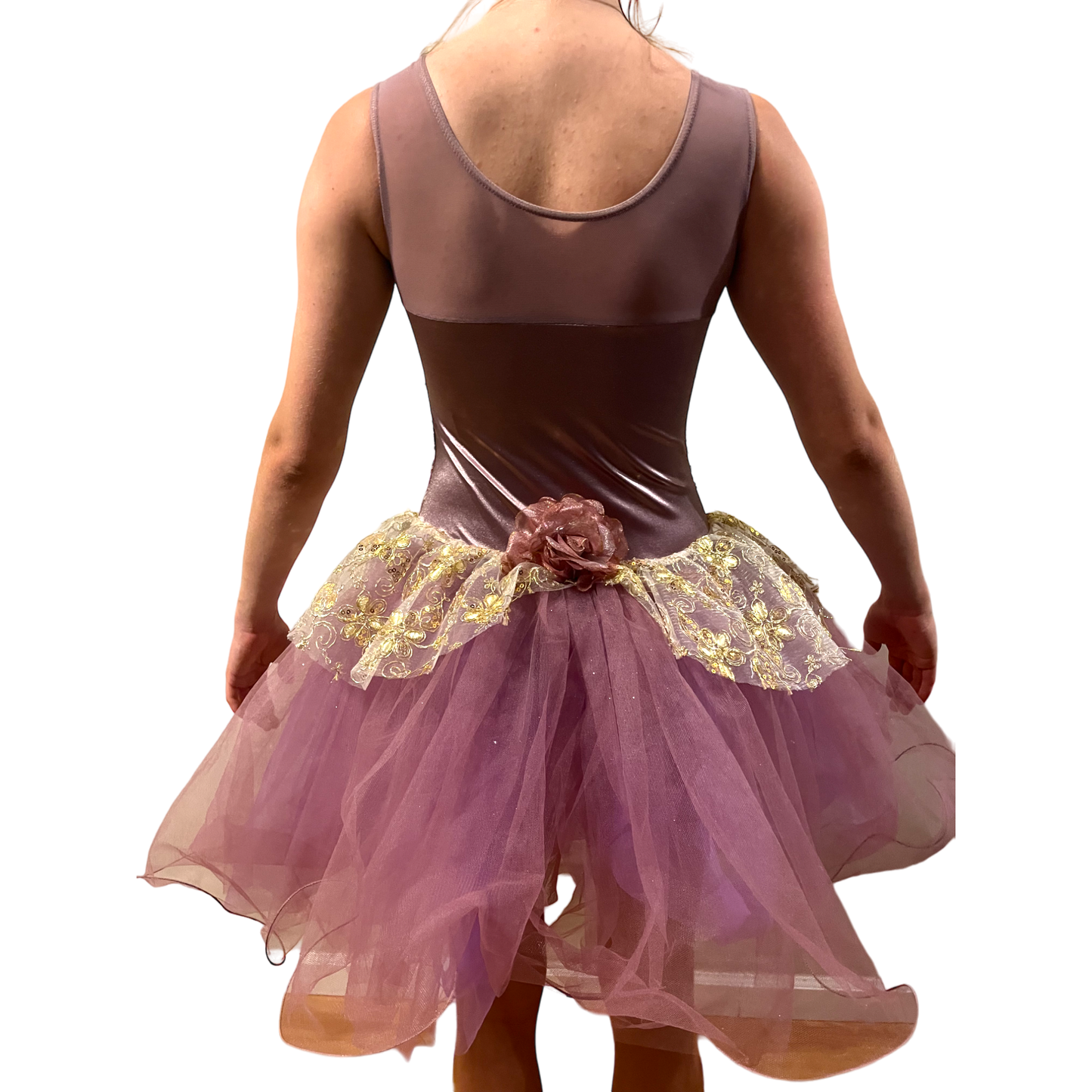 Pink and Gold Romantic Tutu