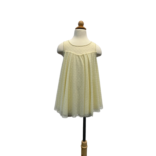 Child Medium Light Yellow Dress