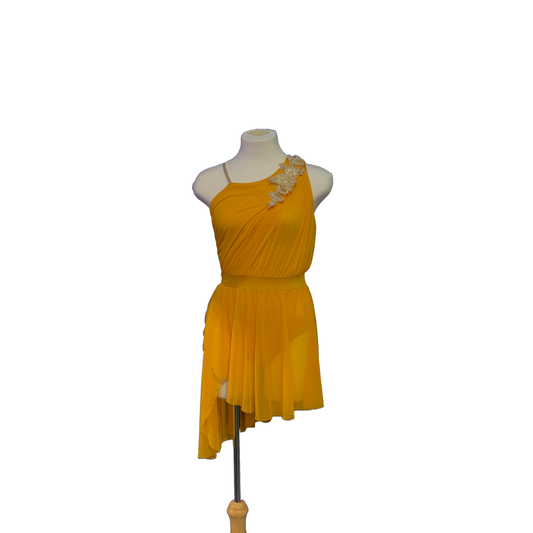 Yellow dress- Ballet- Large Child