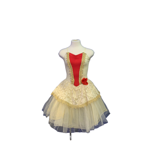 Gold and Red Spanish Tutu