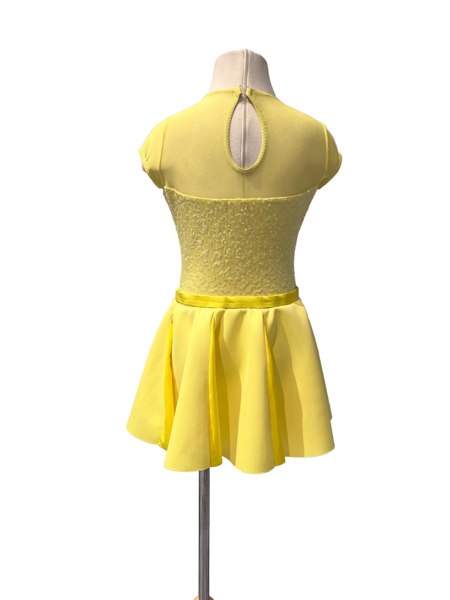 Yellow Sparkly Dress