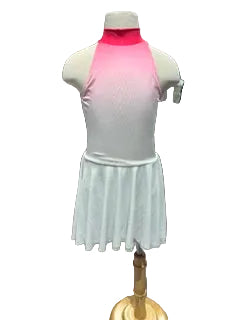 Ombre Pink and White Lyrical Dress