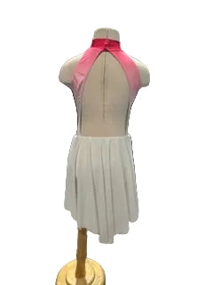 Ombre Pink and White Lyrical Dress