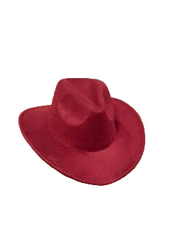 Dark Red Cowboy Hat