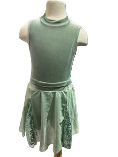 Sage Green Short Lyrical Dress