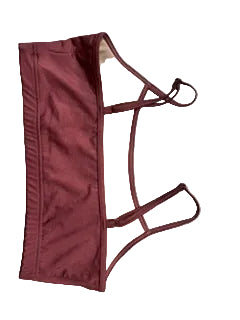 Maroon Mesh One Piece with Mesh Shorts