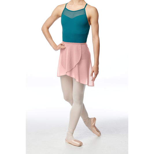 Lulli Adults Acrylic Melange Knit Warm Up Dance Pants with Shirred