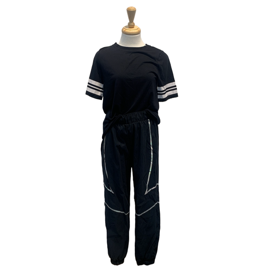 Black Two-Piece Shirt and Pants Costume