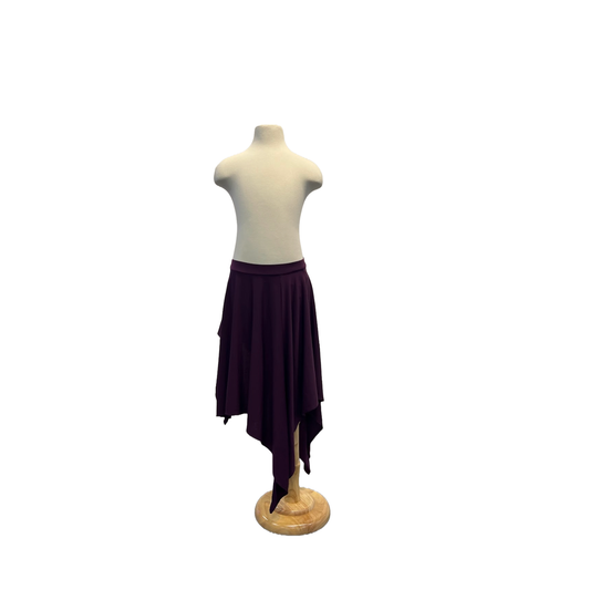 Purple Mid Length Lyrical Skirt