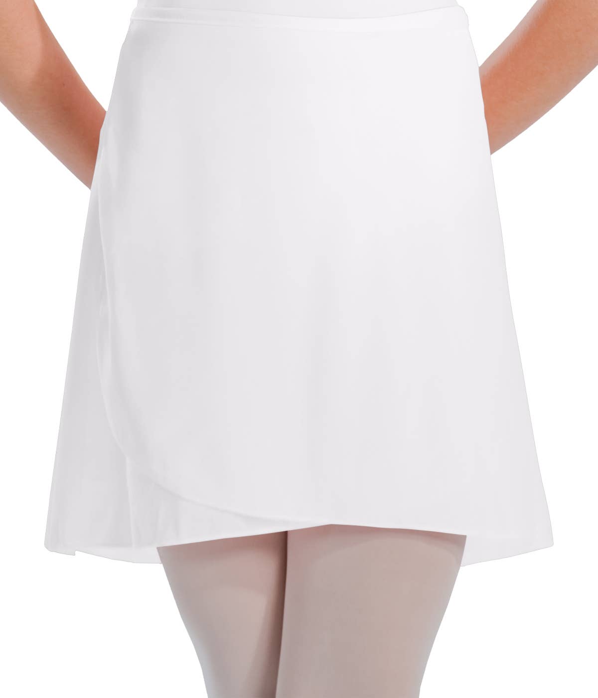 Motionwear - Wrap Tie Thigh Length Skirt