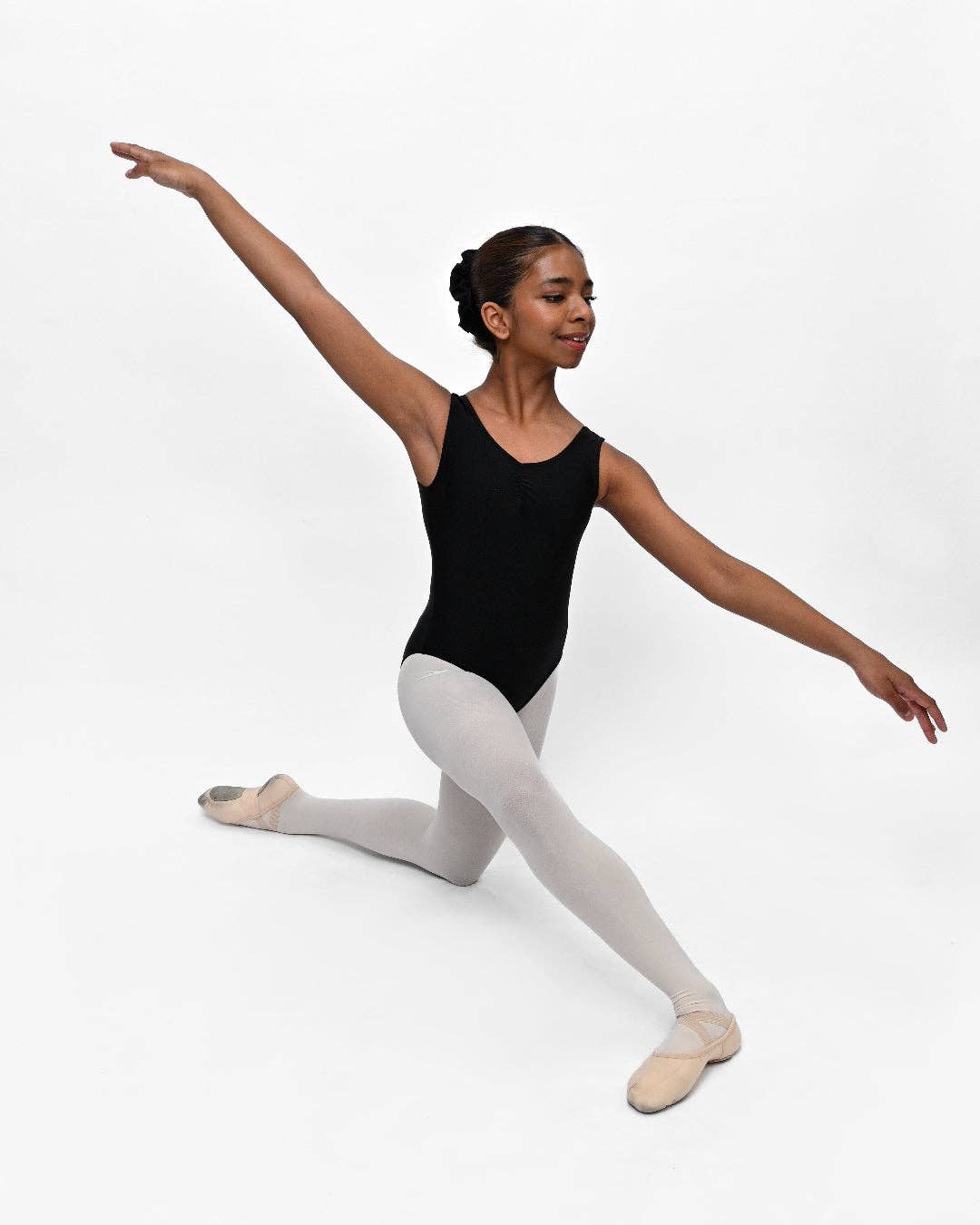 Total Dance - Essential Gathered Front Leotard - High Back