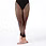 Intermediate Black Footless Fishnet Tights Adults