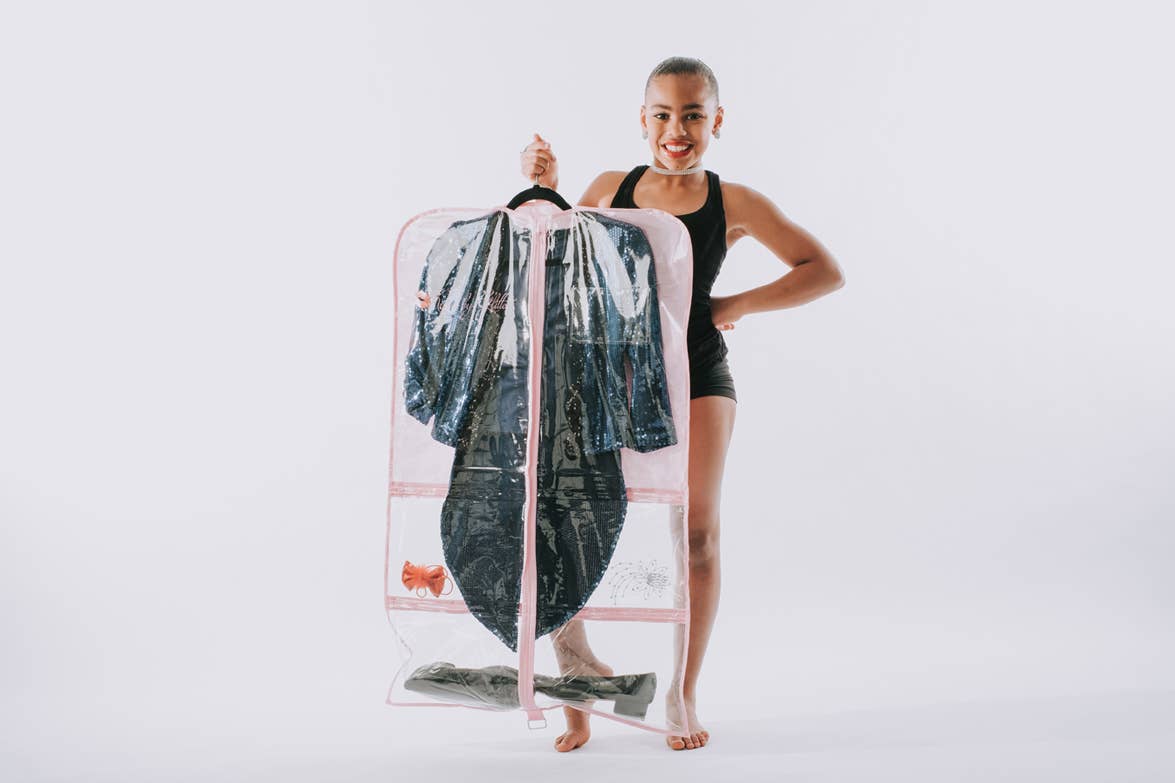 Kissed by Glitter - Garment Bag Breathable - No Hanger