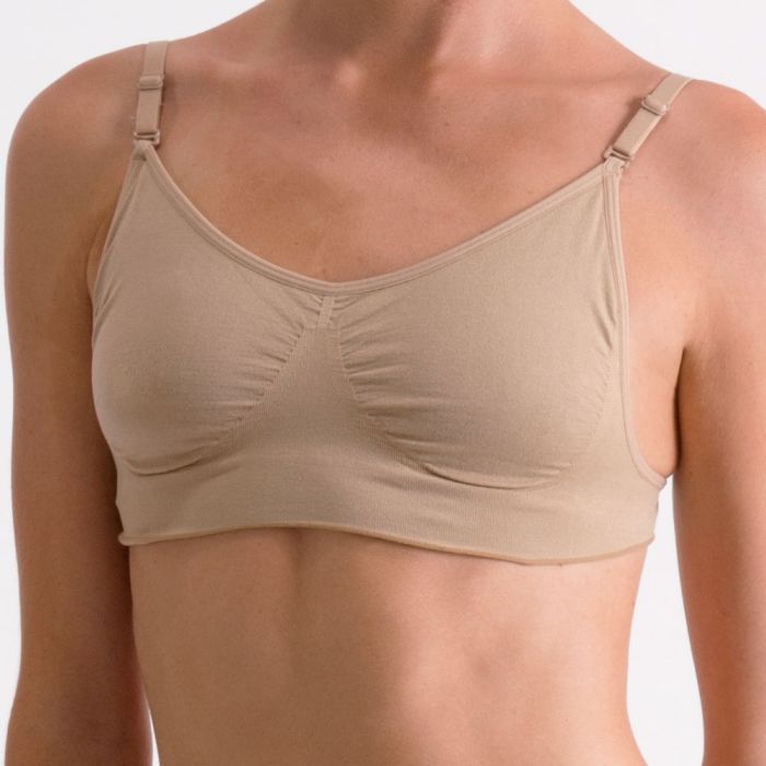 Seamless Clear Back Bra