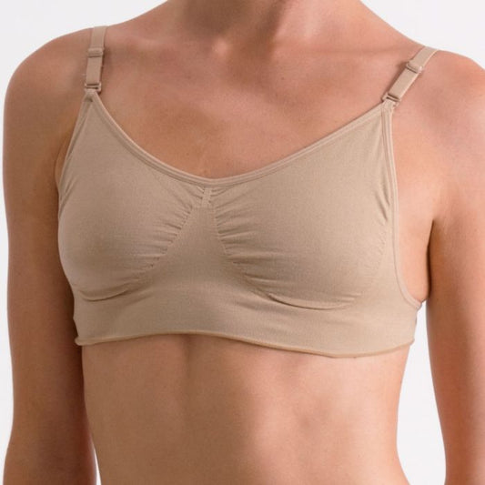 Seamless Clear Back Bra