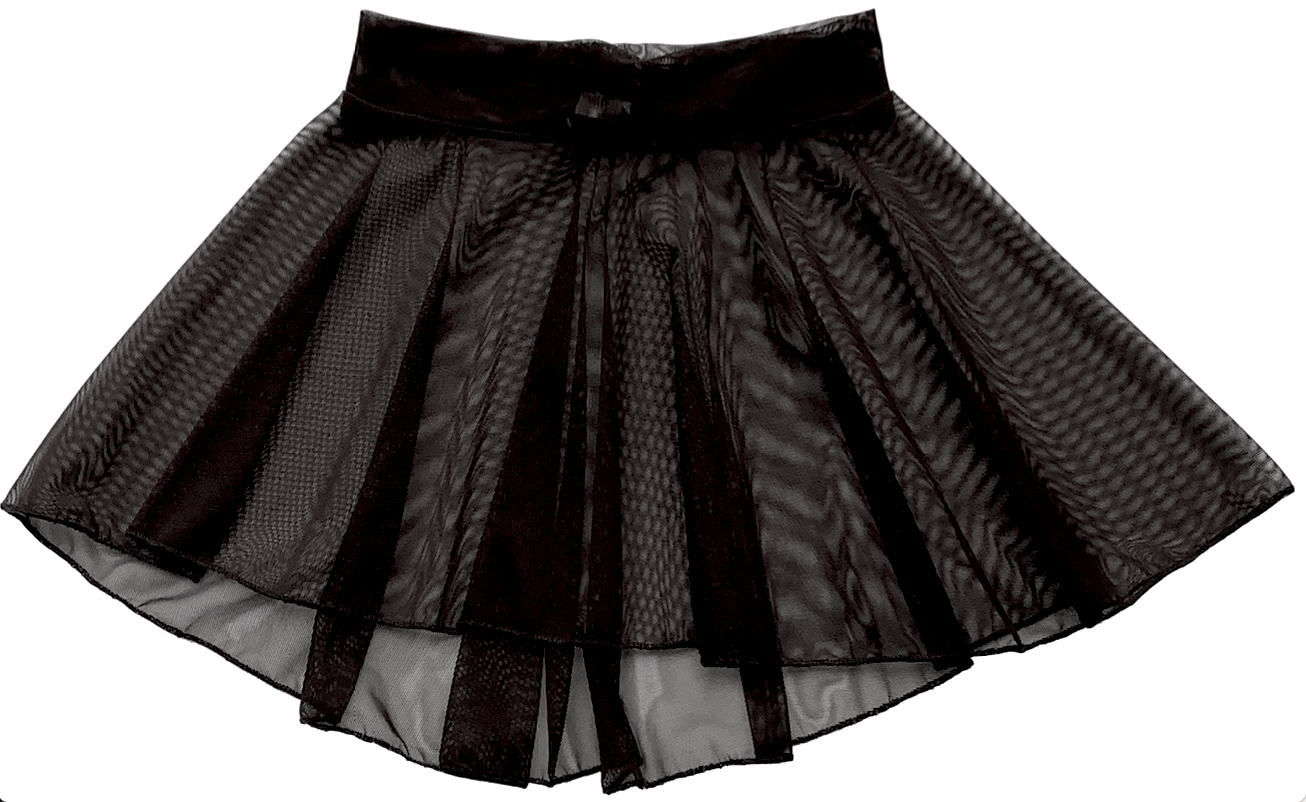 Dancer.NYC - Dance Ballet Skirt - Stretch Mesh