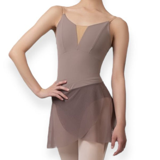 Grishko Charolette Leotard with Straps - Coffee