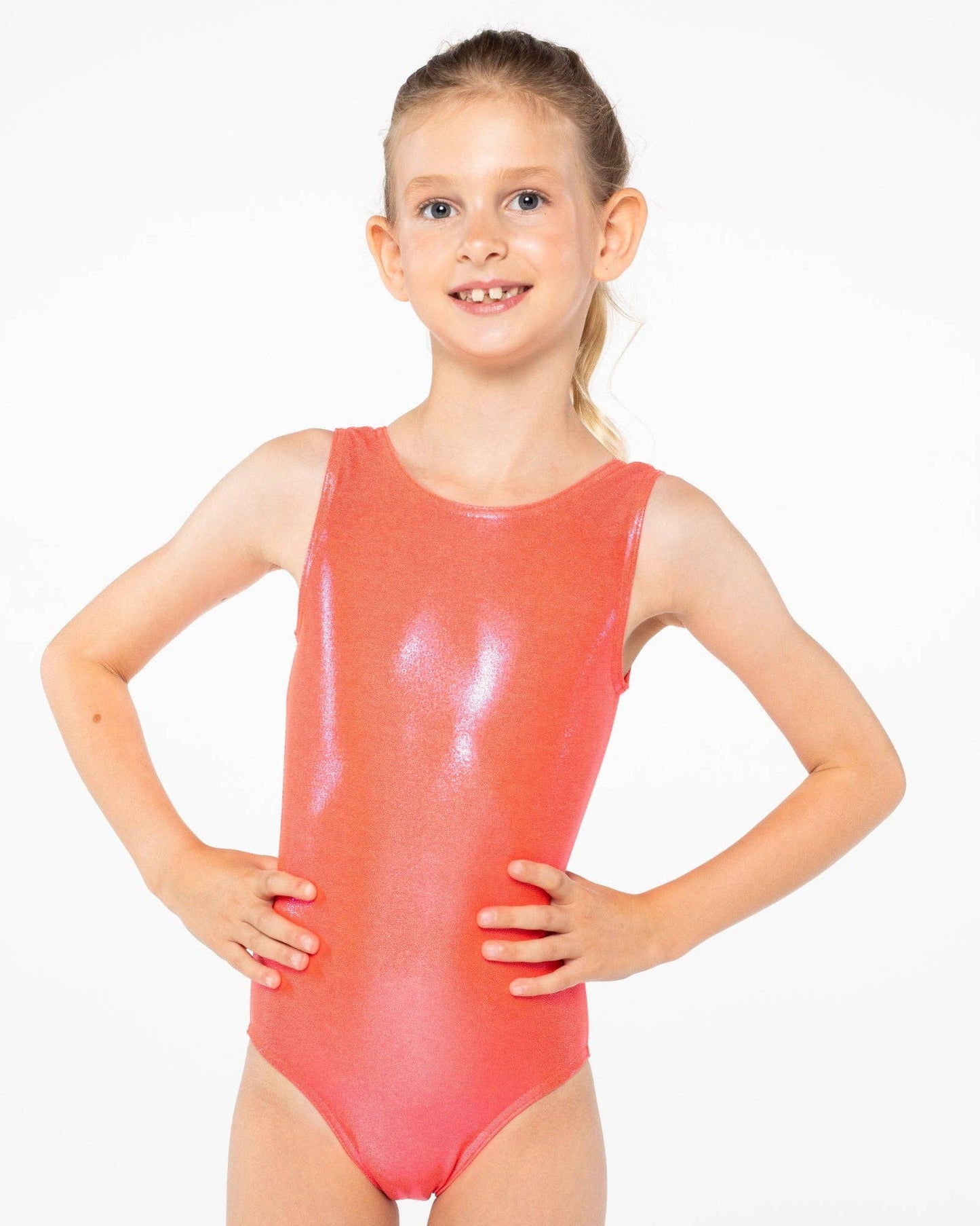 Pink Lemon Mystique Gymnastic Leotard