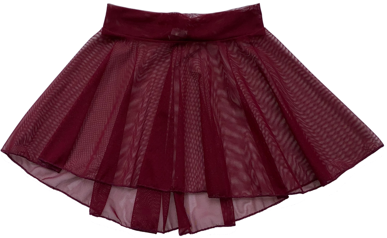 Dancer.NYC - Dance Ballet Skirt - Stretch Mesh