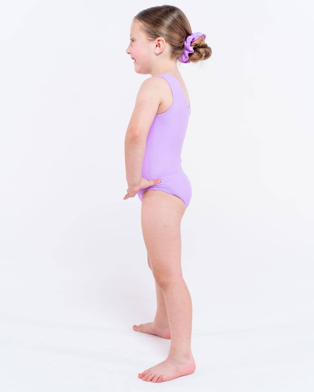 Total Dance - Essential Gathered Front Leotard - High Back