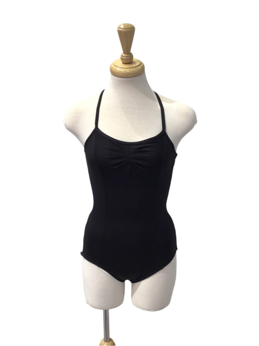 Black Spaghetti Strap Bodysuit