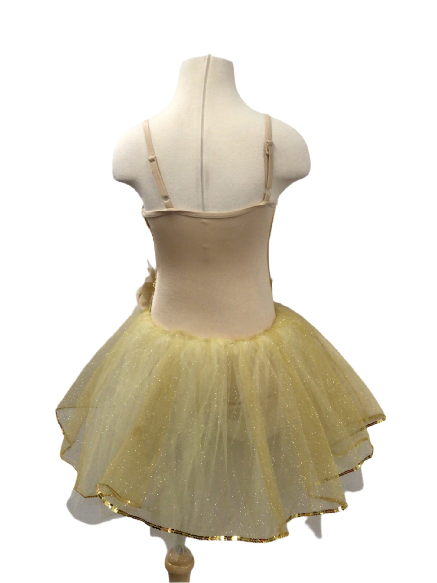 Yellow and Gold Flower Tutu