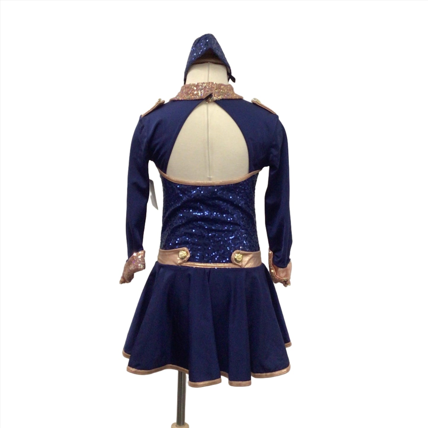 Rose Gold and Navy Bellhop Costume