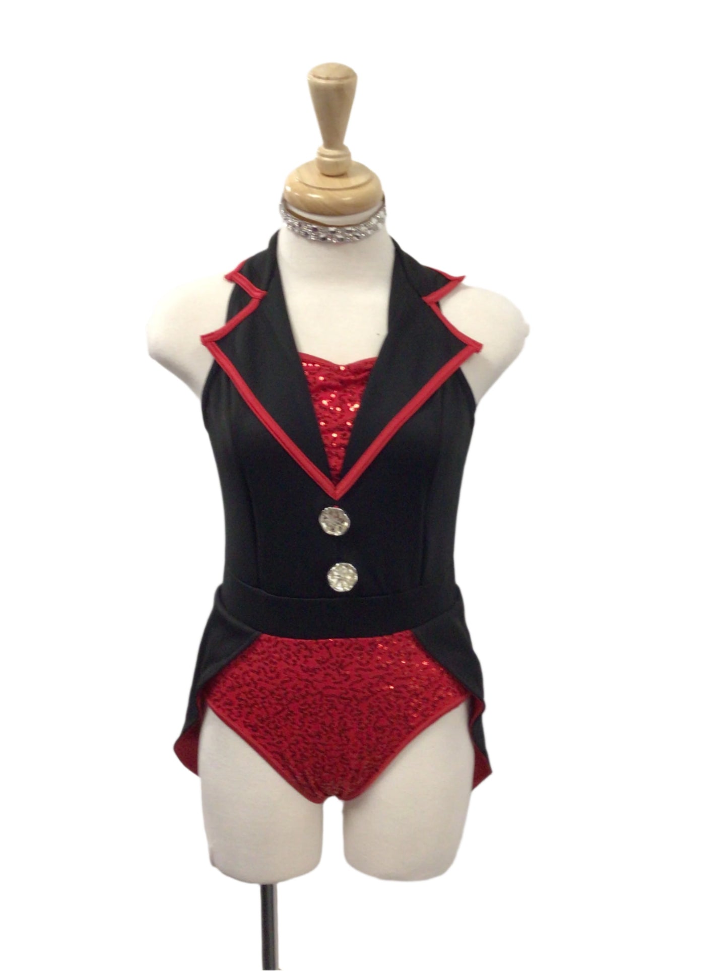 Red and Black Jazz Tuxedo