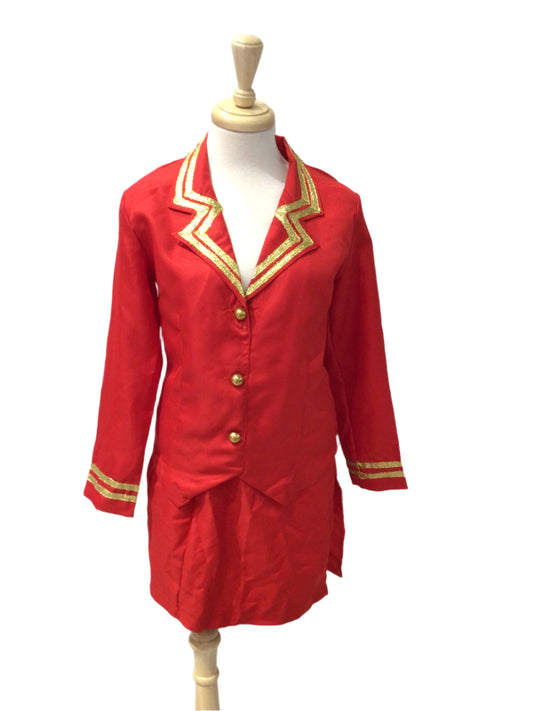 Red and Gold Trim Jacket
