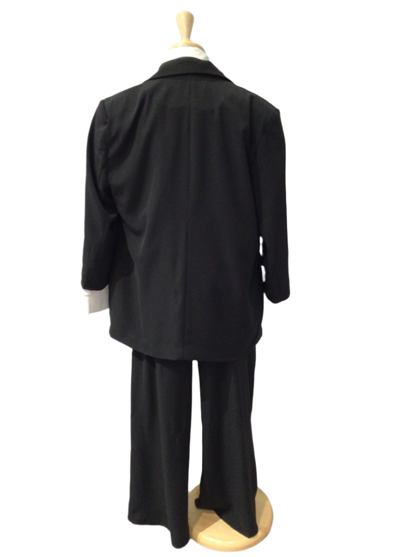 Black and White Suit