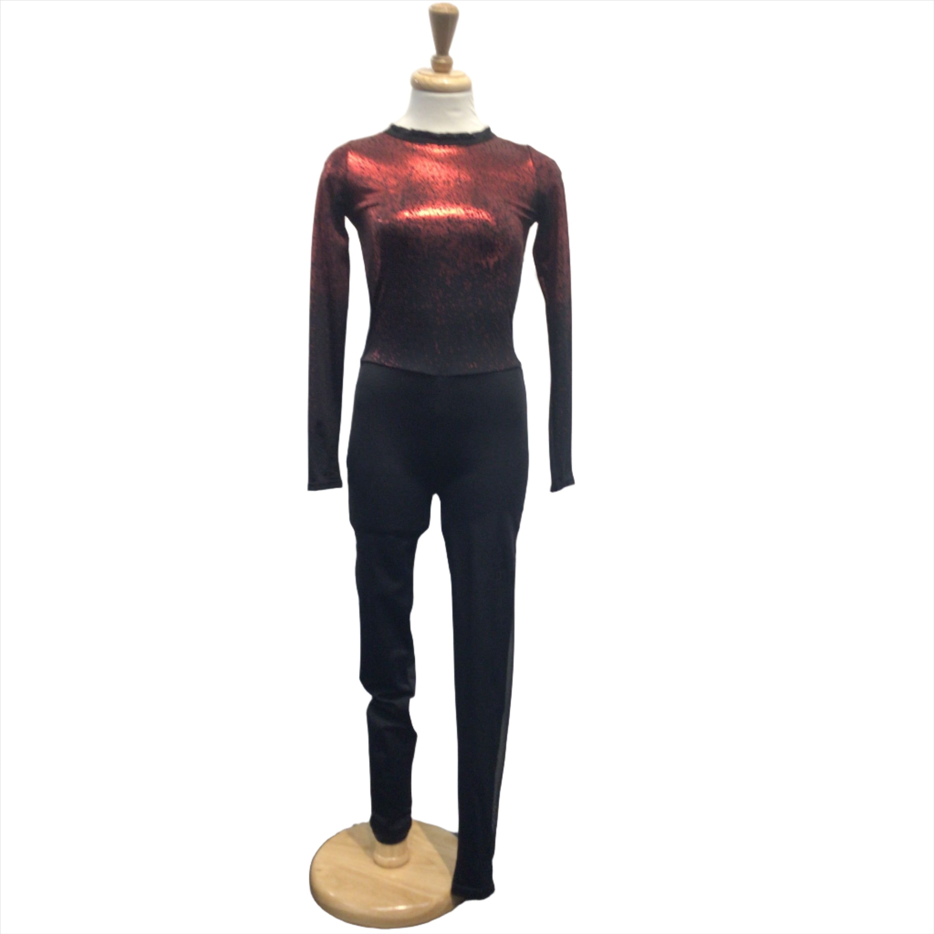 Deep Red Unitard Red and Black Acro Unitard – STRETCH DANCE LTD.