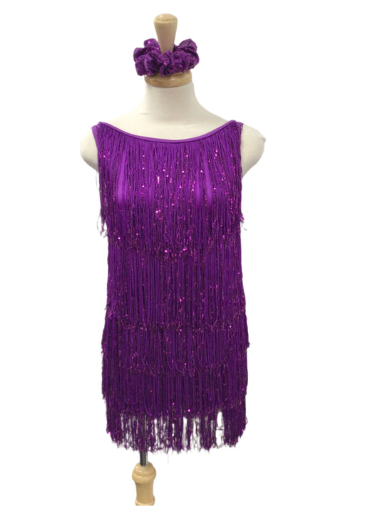 Purple Flapper Dress