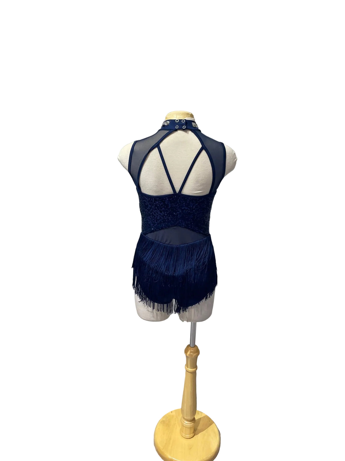 Navy Blue Sparkling Costume